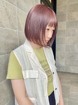 スニュウ(snuw)&nbsp;ダブルカラー透明感カラー暖色カラーボブ