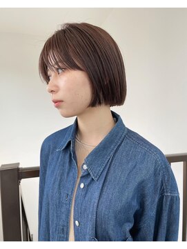 ナループロア ハチ(Nalu pu loa hachi) ボブパーマ/黒髪パーマ/切りっぱなしボブ/ショートボブ