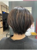 大人かわいいショート ショートボブショートカット大人ショート