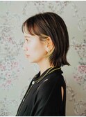 外ハネきりっぱなしボブ[五反野]