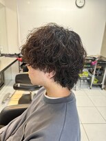 アイズ 海老名(AIZU) 波巻きツイストスパイラルパーマ ウルフパーマ メンズパーマ