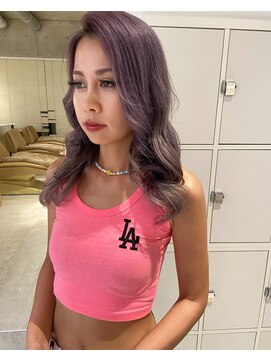 フリーラ 表参道(freera) シルバーパープルハイトーンカラー