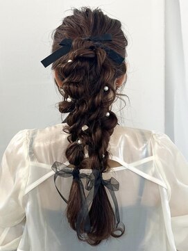 プラグ バイ ネオリーブ(plug by neolive) レイヤーロング×髪質改善 [髪質改善/縮毛矯正]韓国☆