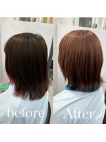 ヘアサロン ドットプラス 町田店(dot. plus)&nbsp;【三輪 紗弓】インナーカラー