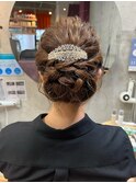 ☆結婚式お呼ばれヘアアレンジ/アップスタイル☆