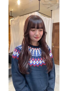 スイート ヘアデザイン(Suite HAIR DESIGN) 【顔周りカットSayaka】可愛いピンクブラウン！