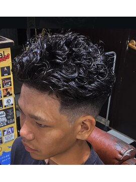 バッドバーバー 蒲田店(BAD BARBER) ベーシックパーマ、ハードスタイル