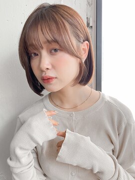 アグノス 青山(Agnos) 小顔 似合わせカット メルティーカラー ウェーブミディアム