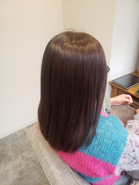 ミリ 国分寺(Mili) 白髪ぼかしスモーキーブラウンカラー