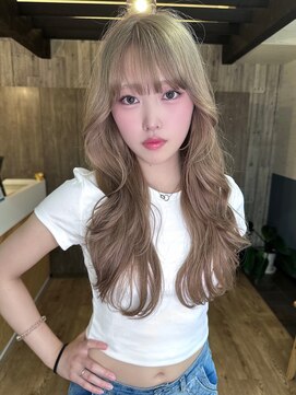 スカイ(SKY) 透明感カラー/髪質改善/縮毛矯正/韓国風レイヤーカット