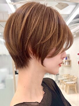 アッシュ 茗荷谷店(Ash) 05丸みショート/レイヤーカット/小顔カット/顔まわり