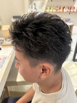 アネックス さかもとウイングポート店(ANNEX) メンズ オールバック スタイル