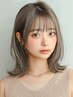 【ポイントストレートケア付】カット+前髪ストレート+プジョリトリートメント