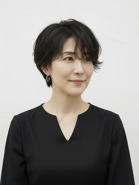 マリブ Malibu 【クールウェーブ】白髪染めに動きを出してオシャレ度UP☆