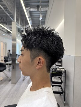 ビカムメンズヘアー 栄店(become men's hair) スパイキーショート/スパイカーアフロ