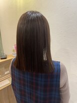 ハクバイジェービー 稲毛(hak by jb)&nbsp;丸型◎髪質改善カラーで作るアッシュベージュ[稲毛駅/白髪染め]