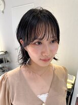 アム(amu)&nbsp;ボブパーマ/パーマボブ/レイヤーボブ/ボブレイヤー/ゆるめパーマ