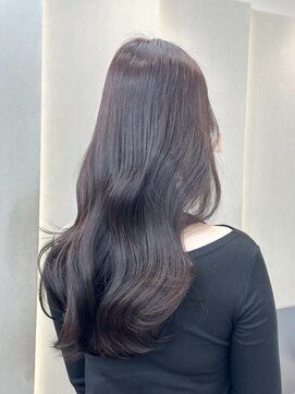 ロンドリゼル 札幌(Lond RiseL) ◯ オリーブグレー/韓国/レイヤーカット/髪質改善/縮毛矯正/札幌