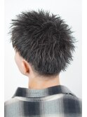 黒髪スパイキービジネスショート