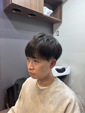 クロムトウキョウ ザ バーバー 新宿本店(CHROM TOKYO the Barber) ショートマッシュ