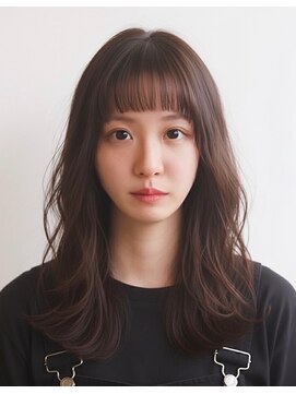 ゆる巻きレイヤースタイル