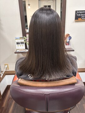 へあ＆めいく はいちゃーむ 【学割U24】美髪縮毛矯正　ミディアム