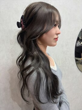 エイム(AiM) レイヤーカット/ハイレイヤー/ブルーブラック/透明感カラー