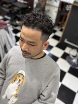 バッドバーバー 沖縄那覇(BADBARBER NAHA)&nbsp;メンズパーマ/バーバースタイル