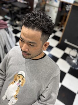 バッドバーバー 沖縄那覇(BADBARBER NAHA) メンズパーマ/バーバースタイル
