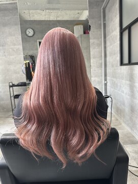 ルイス(L'wis) フェアリーピンクカラー&髪質改善