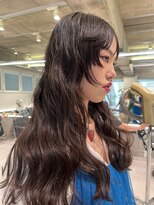 ダブ アオヤマ(DaB AOYAMA)&nbsp;顔まわりカット顔まわりレイヤーデザインカット姫カット