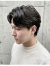 【身嗜み】メンズカット＋パーマ＋『癒しのヘッドＳＰＡ』＋眉ｃｕｔ　