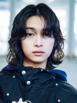 アンサー 原宿(ANSWER) メンズボブメンズミディアムパーマニュアンスパーマルーズパーマ