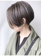 【morio原宿】刈り上げ前下がりショート