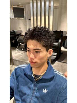トリリオンヘアー by NoLimit 西梅田店 『メンズ梅田美容室』王道マッシュ