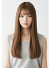 【平日限定】カット＋地毛風ストレート＋補修トリートメント［通常28600円］
