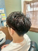 スタンドバーバー 柏(STAND BARBER)&nbsp;リバースセンターパート/ニュアンスパーマ/ダウンバング/柏