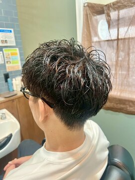 スタンドバーバー 柏(STAND BARBER) リバースセンターパート/ニュアンスパーマ/ダウンバング/柏