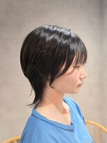 エンクス(enx) ダークパープル/ナチュラルショート/夏のヘアアレンジ鶴ヶ峰AW72
