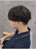 メンズ波巻きシャドウパーマ