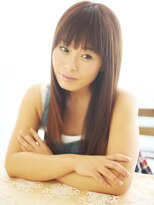 ルリアン 元住吉店(Le'lien)&nbsp;オイルストレートパーマでガーリーロングスタイル