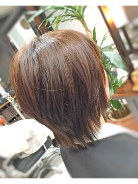 キャン 温品店(CAN) 【CAN】 柔らか&シャープな縮毛矯正