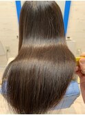 潤ツヤロング 高濃度水素質感矯正ミネコラ×水素原子バスク