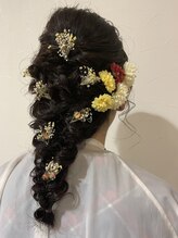美容室木もれび 卒業式スタイル