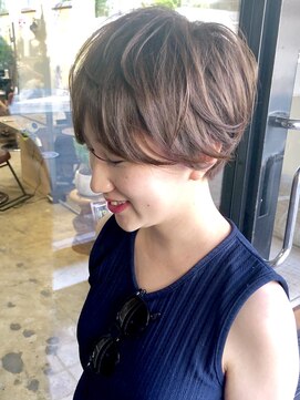 ワール(whirl.) シースルーバングから始まる『マッシュショート』☆