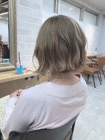 サンドエス 銀座(sand S)&nbsp;外ハネボブ　ハイトーンカラー