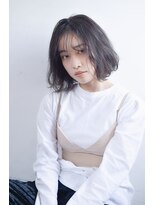 ノンダメージサロン ステラバイボヌール(Stella by Bonheur)&nbsp;【ノンダメージサロンStella】クールな黒髪ボブ