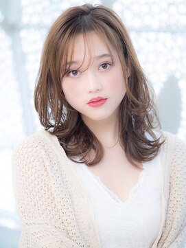 ミチオノザワヘアサロンギンザ 静岡店(Michio Nozawa HAIR SALON Ginza) スタイリング簡単！耳掛け抜け感ミディ