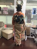 ヘアサロン ユニティ(Hair Salon Unity) 卒業式の振袖スタイル