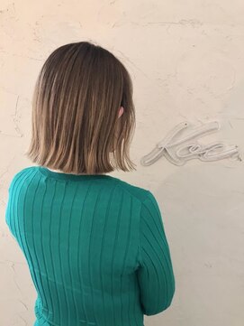 コエ 元町 石川町 (Koe.) ハイライト/シアーベージュ/こなれミディ【元町/石川町】